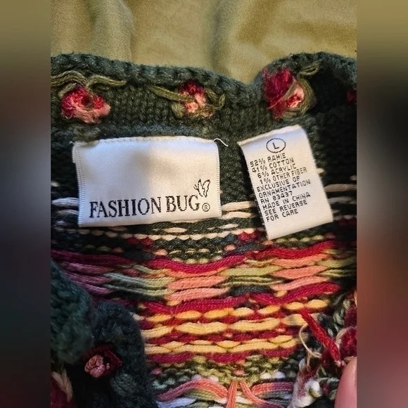 Fashion Bug Ugly Christmas sweater women's large teddy bear - Picture 4 of 6